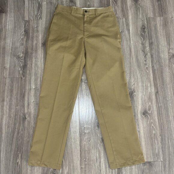Orvis Ultimate Khaki Flat Front Pants Mens 32x32 Classic Chino Casual Outdoor - Picture 1 of 14